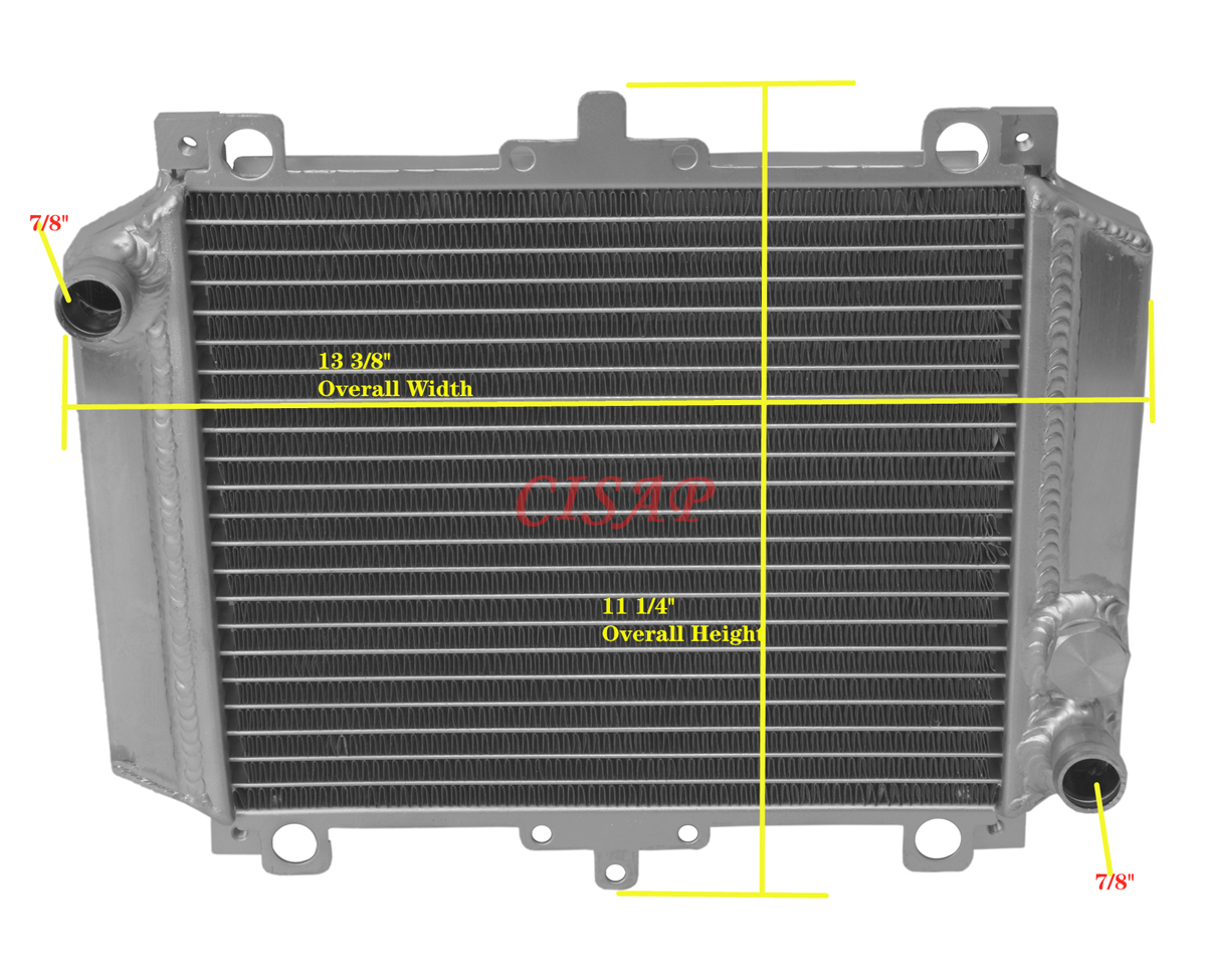 OEM:39060-1084 All Aluminum Radiator For Kawasaki Ninja 500R